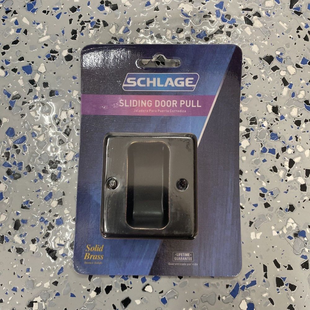 Schlage‎ 68128 Sliding Door Pull, Aged Bronze New
